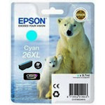 Epson 26XL, (T2632) azurová 9,7ml